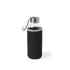 Garrafa de vidro 420 mL com capa em neoprene Dokath