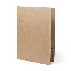 Pasta em cartão reciclado com 2 bolsos Haborg