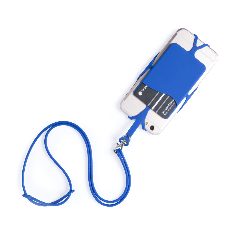 Lanyard em silicone com porta-telemóvel e cartão Veltux – foto 2