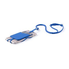 Lanyard em silicone com porta-telemóvel e cartão Veltux – foto 3