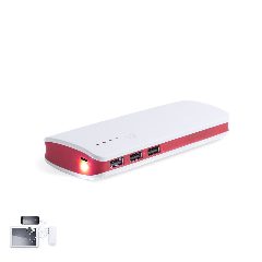 Power bank 10 000 mAh com 3 saídas USB Kaprin