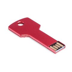 Pen USB 16 GB em forma de chave em alumínio Fixing