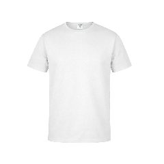 T-shirt adulto branca em algodão 150g Keya MC150 – foto 4