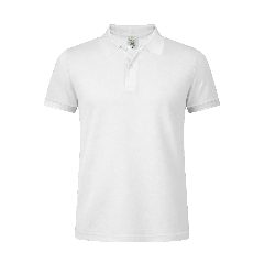 Polo piqué branco em algodão 180g Keya MPS180 – foto 2