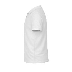 Polo piqué branco em algodão 180g Keya MPS180 – foto 4