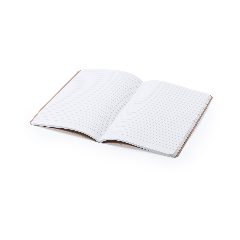 Caderno em cartão reciclado com lombada cosida Zurix – foto 2