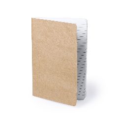 Caderno em cartão reciclado com lombada cosida Zurix