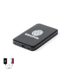 Power bank 4000 mAh com logótipo iluminado Kustol