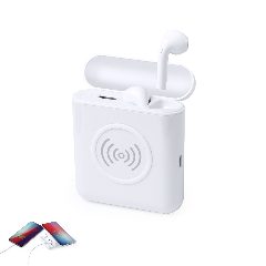 Auriculares Bluetooth com base power bank 5200 mAh Molik