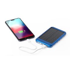 Power bank solar 4000 mAh em alumínio Rudder – foto 3