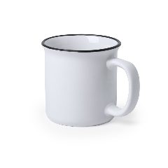 Caneca vintage de cerâmica 300 mL em caixa Bercom – foto 6