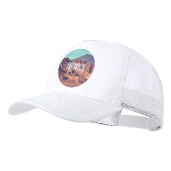 Boné branco para sublimação Clipak – foto 2