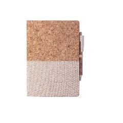 Conjunto de bloco em cortiça e caneta Brastel – foto 4