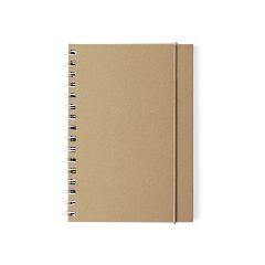 Caderno de argolas colorido em cartão reciclado Zubar – foto 3