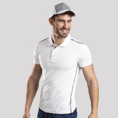Polo técnico bicolor para sublimação Barclex