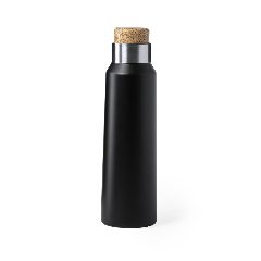 Garrafa de aço inox 770 mL com tampa estilo cortiça Anukin – foto 3