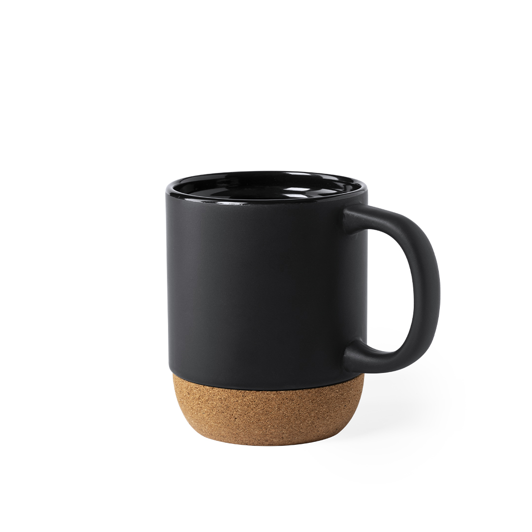 Caneca de cerâmica 420 mL com base em cortiça Bokun