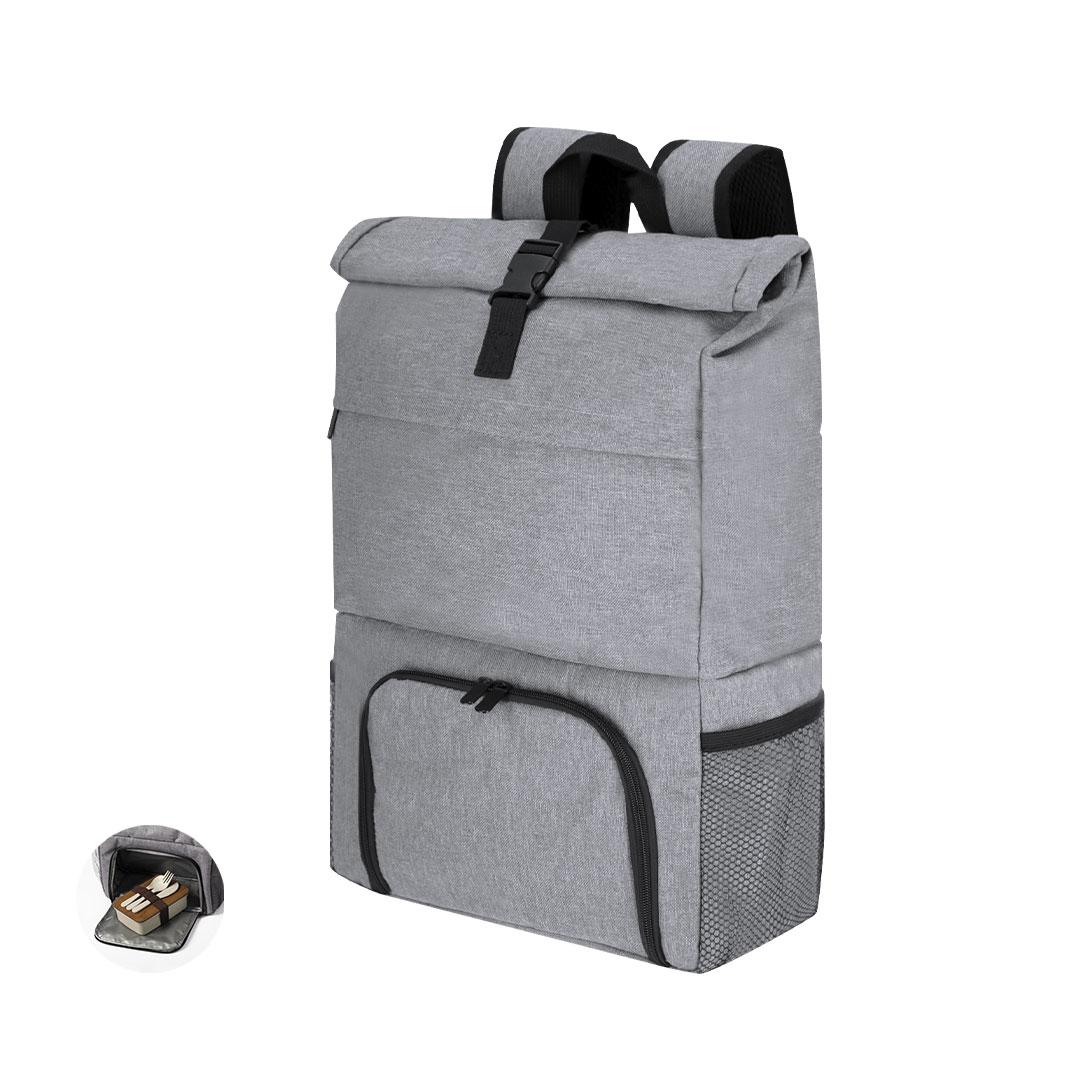 Mochila com compartimento térmico efeito ganga Howar