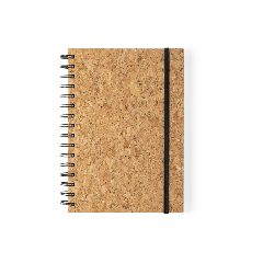 Caderno de argolas em cortiça natural 100 folhas Xiankal – foto 3