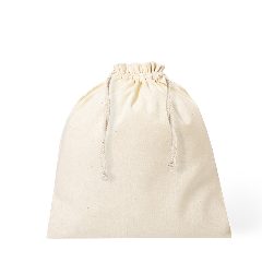 Bolsa pequena em algodão com cordões Jardix