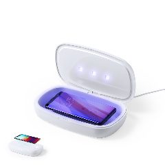 Caixa esterilizadora UV com carregador sem fios Halby