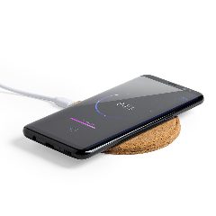 Carregador wireless em cortiça natural Kibox – foto 6
