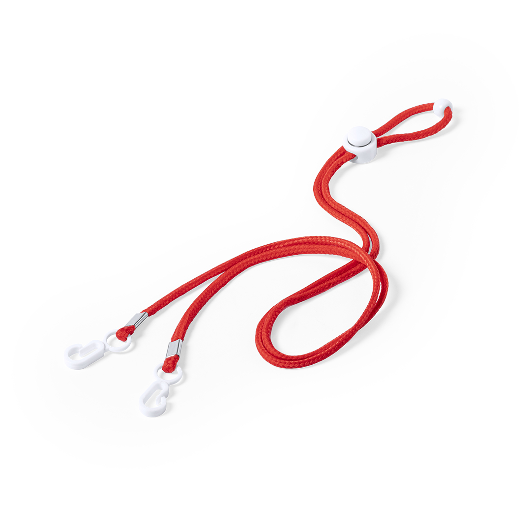 Lanyard tubular com gancho duplo Menfix