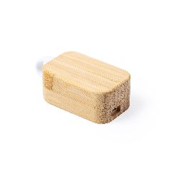 Auriculares Bluetooth com estojo carregador em bambu Tresan – foto 3