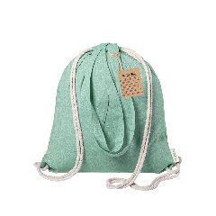 Saco mochila em algodão reciclado com alças Fenin – foto 3