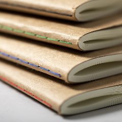 Conjunto de caderno em cartão reciclado e caneta Esteka – foto 6