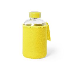 Garrafa de vidro 600 mL com bolsa softshell Flaber – foto 7