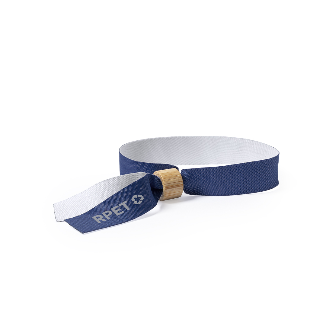 Pulseira de eventos em RPET para sublimação Broch