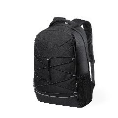 Mochila urbana em RPET com banda refletora Berny