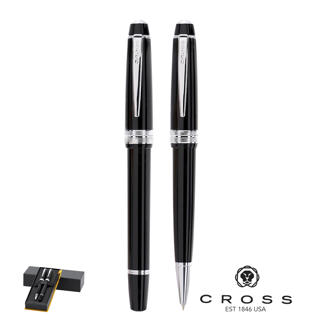 Conjunto de esferográfica e roller Cross Bailey Light