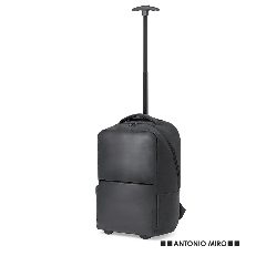 Mochila trolley Antonio Miró em poliéster Gibut