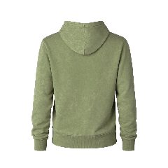 Sweatshirt com capuz efeito ganga lavada Grea – foto 2