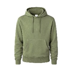 Sweatshirt com capuz efeito ganga lavada Grea – foto 7