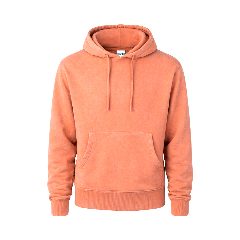 Sweatshirt com capuz efeito ganga lavada Grea – foto 8