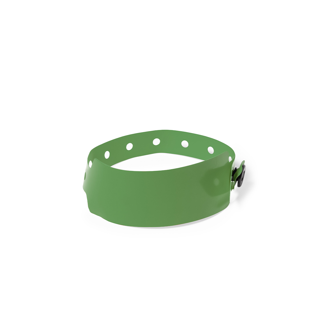 Pulseira em PVC com fecho de segurança Multi
