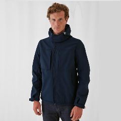 Casaco softshell com capuz