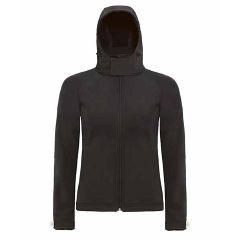Casaco softshell com capuz para senhora
