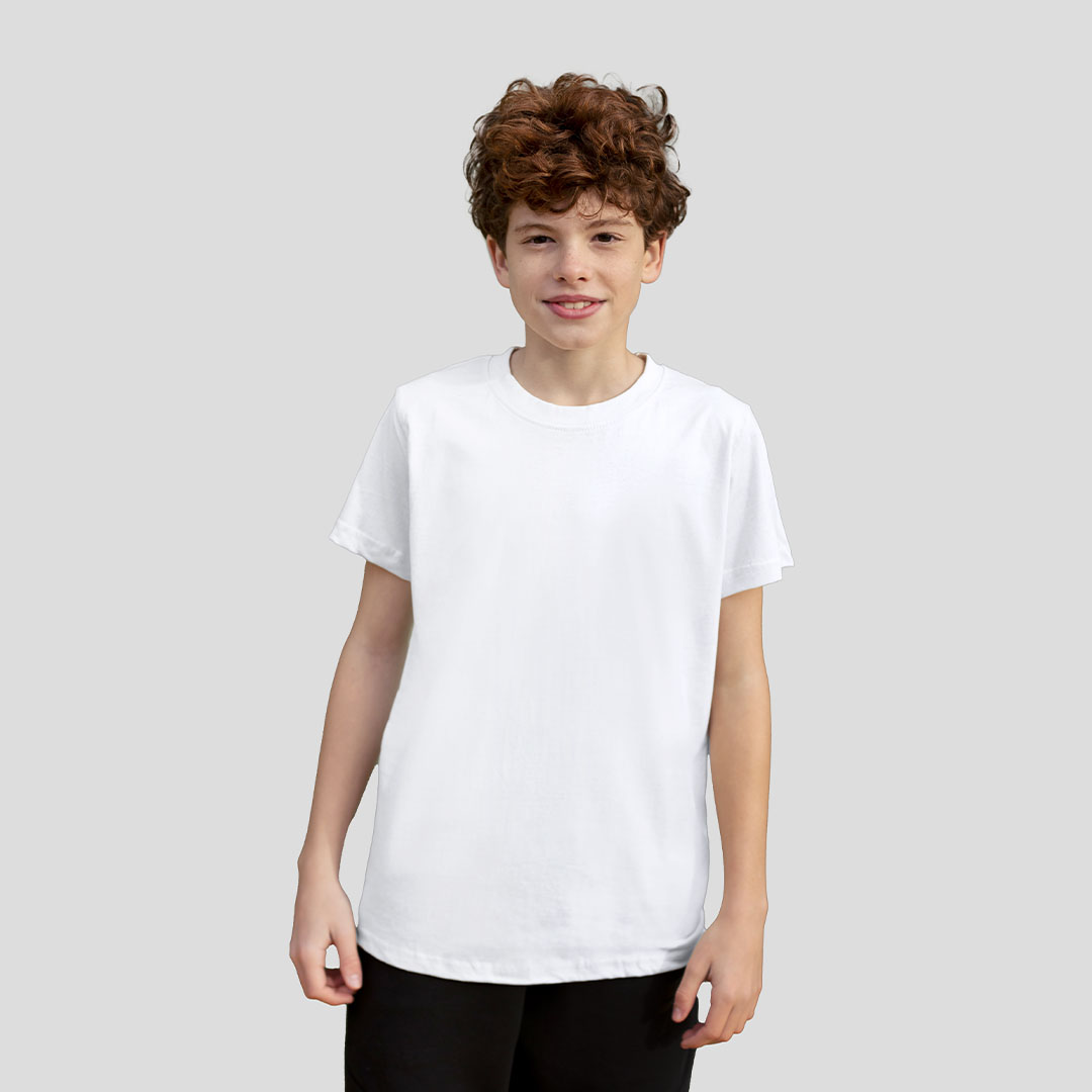 T-Shirt Criança Branca "keya" - YC150